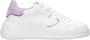 Philippe Model Witte+Lichtblauwe Sneakers met Metallic Accenten White Dames - Thumbnail 33