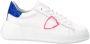 Philippe Model Glam Low Dames Sneakers met Fonkelende Details White Dames - Thumbnail 1