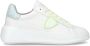 Philippe Model Glitter White Yellow Casual Sneakers White Dames - Thumbnail 10