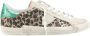 Philippe Model Glitter Sneakers met dierenprint en gelamineerde details Multicolor Dames - Thumbnail 10