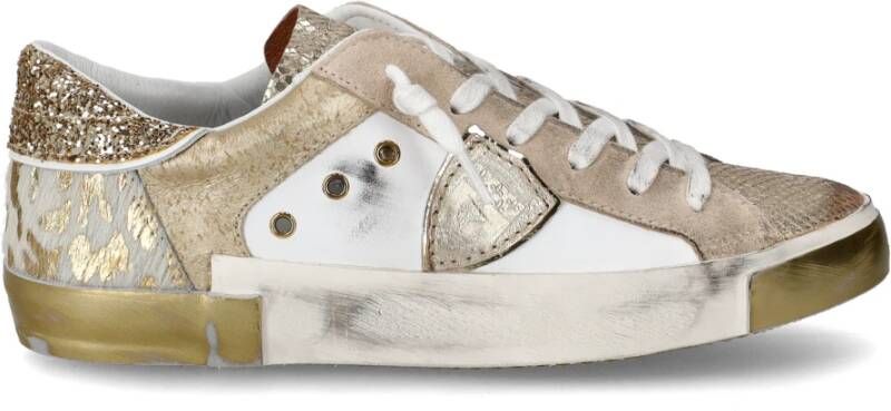 Philippe Model Gouden Uur Prsx Lage Sneakers White Dames