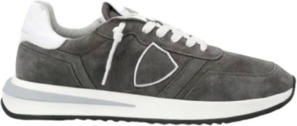 Philippe Model Grijze Sneakers met Tropez 2.1 Stijl Grijs Heren