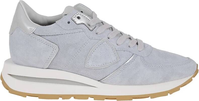 Philippe Model Grijze Sneakers voor Vrouwen Stijlvol Ontwerp