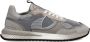 Philippe Model Grijze Stof Leren Schapenvacht Sneakers - Thumbnail 1
