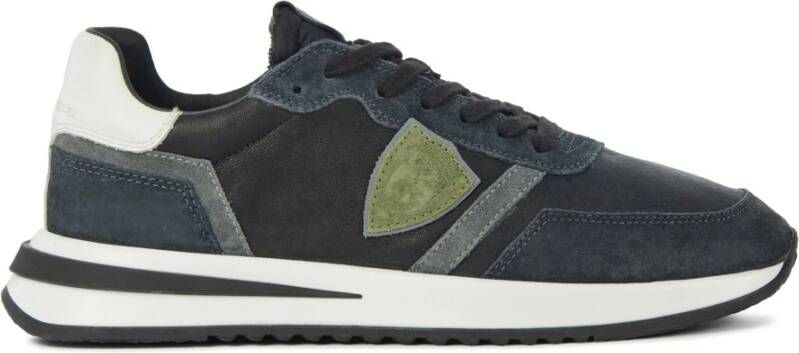 PHILIPPE MODEL Lage Sneakers Heren Tropez 2.1 Maat: 45 Materiaal: Canvas Kleur: Grijs