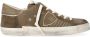 Philippe Model Groene Militaire Leren Sneaker Model Prsx - Thumbnail 1
