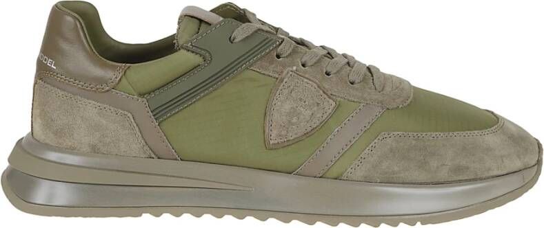 Philippe Model Groene Sneakers Stijlvolle Comfortabele Look