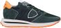 Philippe Model Sneakers Tropez Haute Running Green Heren - Thumbnail 1