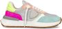 Philippe Model Sneakers Dames Lage sneakers Damesschoenen Canvas Antibes Low Wit combi - Thumbnail 9