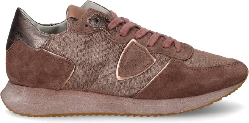 Philippe Model Trpx Lage Dames Sneakers Roze Dames