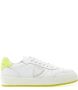 Philippe Model Heldergele en witte sneakers White Heren - Thumbnail 1