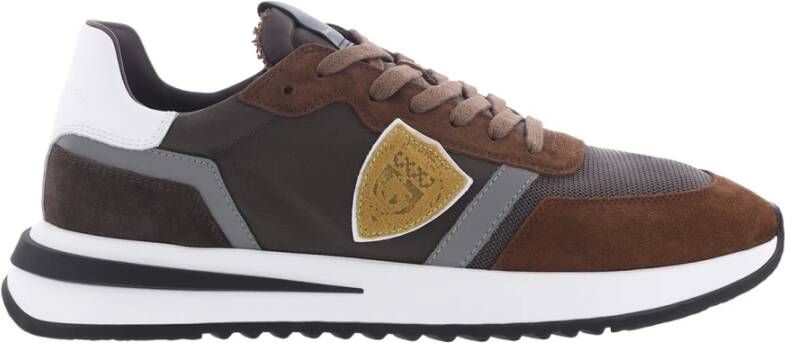 Philippe Model Heren Tropez 2.1 Sneaker Bruin Multicolor Heren