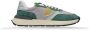 Philippe Model Groene Antibes Sneakers Stijlvol en veelzijdig Green Heren - Thumbnail 3
