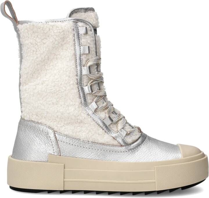 Philippe Model Sneakers Paris Haute Tennis Women Zwart Zilver