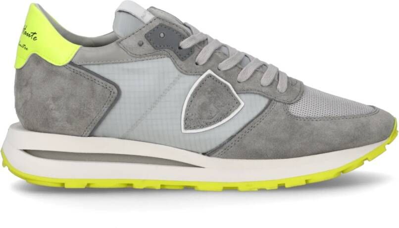 Philippe Model Hoge Top Herensneakers Gray Heren