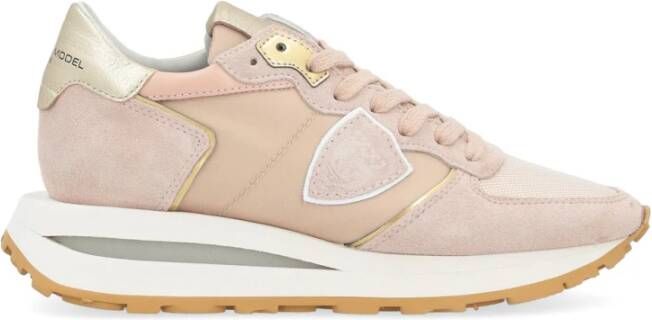 Philippe Model Hoge Top Sneaker in Roze Pink Dames