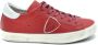 Philippe Model Hoge Top Sneakers Rood Dames - Thumbnail 1