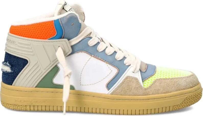 Philippe Model Sneakers La Grande Mid Rise Sneaker Multicolor Heren