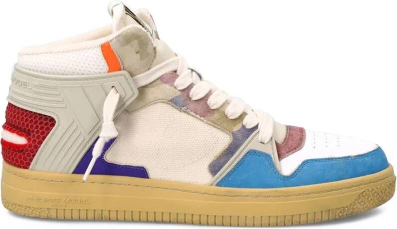 Philippe Model Sneakers La Grande Mid Rise Sneaker Multicolor Heren