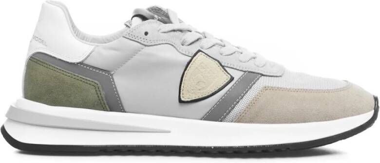 Philippe Model Tropez 2.1 Low Man Sneaker Kleur: Mondial Gris Grijs Heren