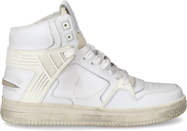 Philippe Model La Grande High Basketbalschoen White Dames