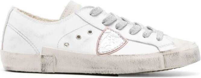 Philippe Model Lage blanc sable damesschoenen