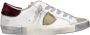 Philippe Model Lage Dames Sneaker in Wit Leer - Thumbnail 1