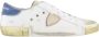 Philippe Model Italiaanse Sneakers met Contrasterend Hiel Detail White Dames - Thumbnail 14