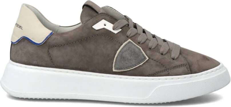 Philippe Model Multicolor textiel sneakers met suède details Meerkleurig Heren