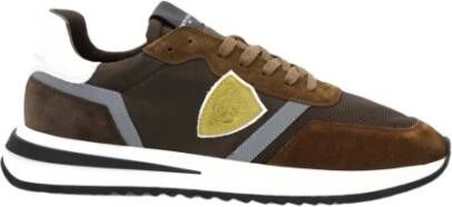 Philippe Model Heren Tropez 2.1 Sneaker Bruin Multicolor Heren