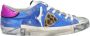 Philippe Model Casual Suède Lage Sneakers Multicolor Dames - Thumbnail 1