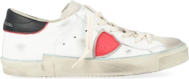 Philippe Model Lage Sneakers in Blauw