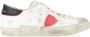 Philippe Model Lage Sneakers in Blauw - Thumbnail 1