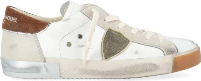 Philippe Model Lage Sneakers in Blauw