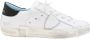Philippe Model Lage Sneakers in Wit en Zwart Multicolor Dames - Thumbnail 1