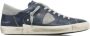 Philippe Model Lage Sneakers met Vernielde Details Blue Heren - Thumbnail 14