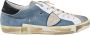 Philippe Model Italiaanse Sneakers met V-Hals en Wikkelsluiting Beige Dames - Thumbnail 11