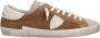 Philippe Model Lage suède sneakers met schild spoiler Brown Heren - Thumbnail 8