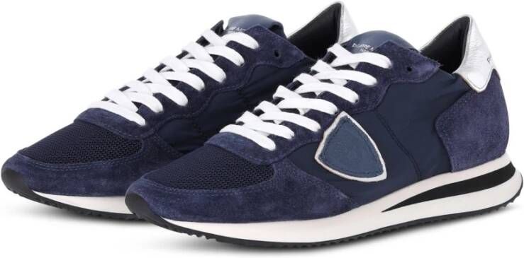 Philippe Model Upgrade je Sneakercollectie met Stijlvolle Trpx Low Woman Sneakers Blauw Dames - Foto 3