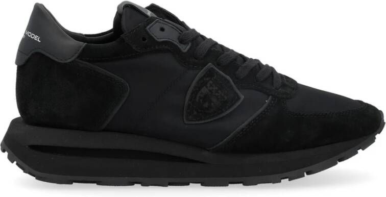 Philippe Model Lage Top Sneakers voor Mannen Black Heren