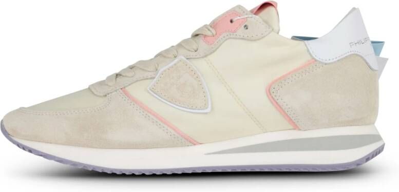 Philippe Model Lage Trpx Sneakers Tijdloze sportieve chique stijl Beige Dames