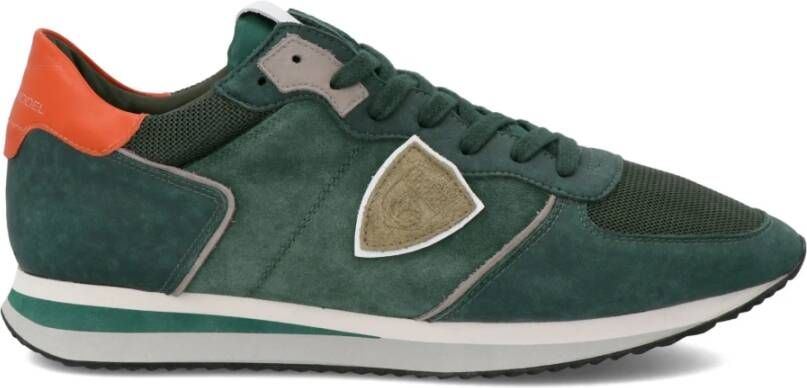 Philippe Model Lage Trpx Sneakers voor Heren Groen Heren