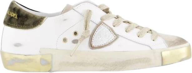 Philippe Model Lage Witte Sneaker voor Dames