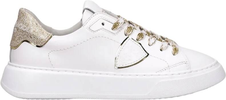 Philippe Model Leopard Print Low Top Sneakers