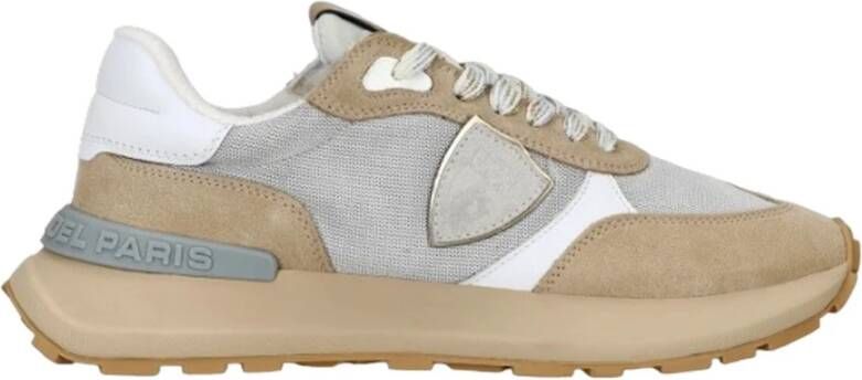 Philippe Model Glamoureuze Antibes Sneaker Beige Dames