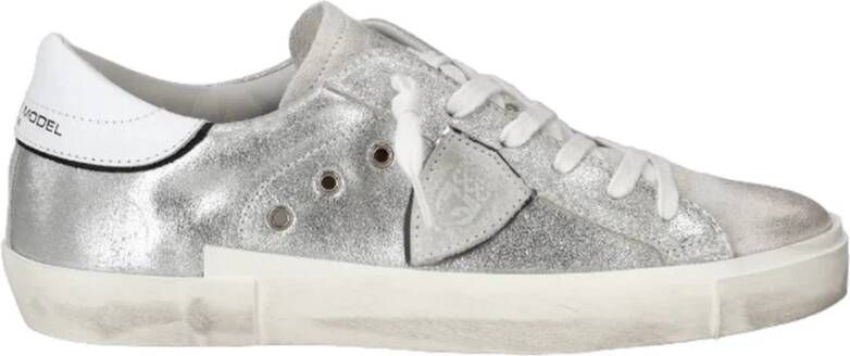 Philippe Model Leren Sneaker Gray Dames