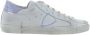 Philippe Model Logo Sneakers met versleten effect White Dames - Thumbnail 11