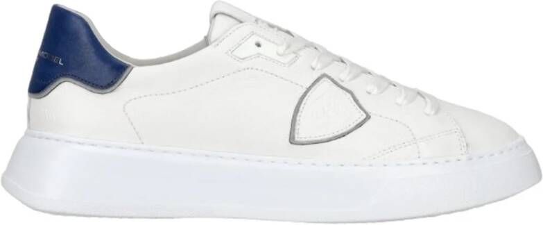 Philippe Model Leren Sneaker White Heren