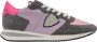 Philippe Model Leren Sneakers met Stoffen Inzet - Thumbnail 1
