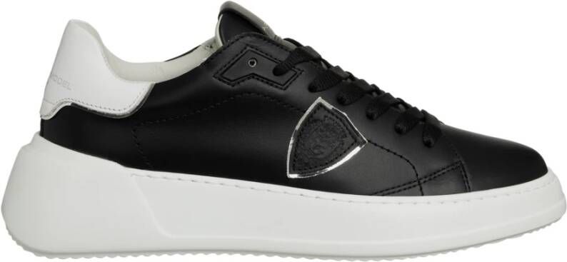 Philippe Model Tres Temple Sneakers: Schone vormen Italiaanse materialen Black Dames - Foto 3